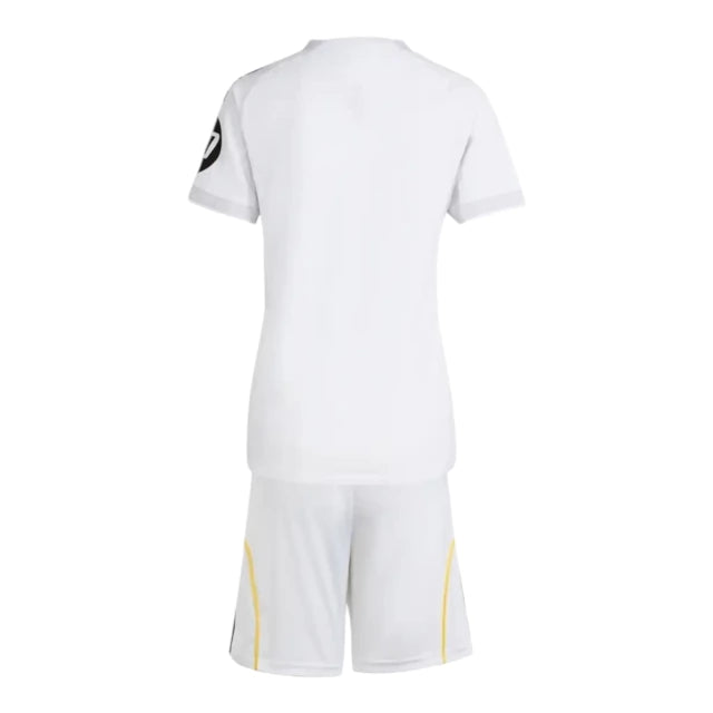 Pronta-Entrega - Conjunto Infantil Real Madrid Home 2025