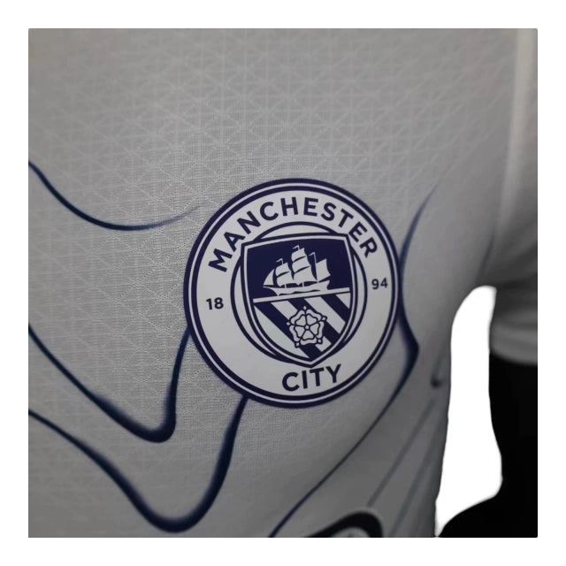 Camisa Manchester City Edição Especial 24/25 - Jogador Masculina - Branco