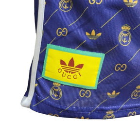 Camisa Real Madrid Edição Especial GUCCI 24/25 - Jogador Masculina - Azul