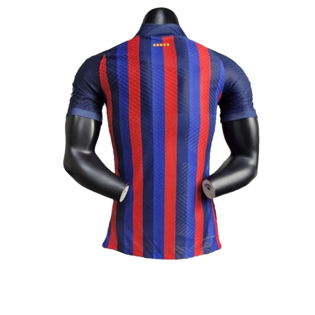 Camisa Barcelona Edição Especial 24/25 - Jogador Masculina - Azul e Vermelho