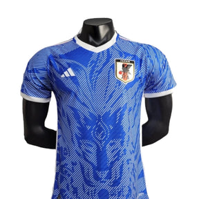 Camisa Seleção do Japão Edição Especial 24/25 - Jogador Masculina - Azul e Branco