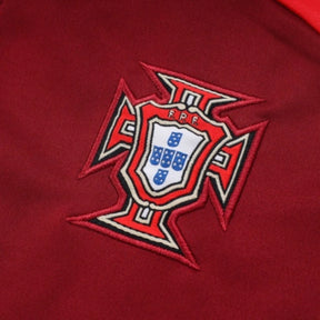 Conjunto Portugal 23/24 - Masculino - Vermelho com Zíper