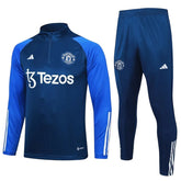 Conjunto Manchester United 23/24 - Masculino - Azul