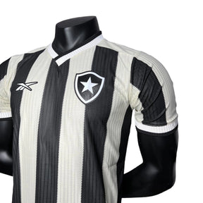 Camisa Botafogo I 24/25 - Jogador Masculina - Preto e Branco