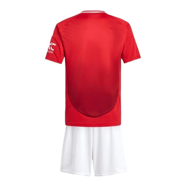 Pronta-Entrega - Conjunto Infantil Manchester United Home 2024