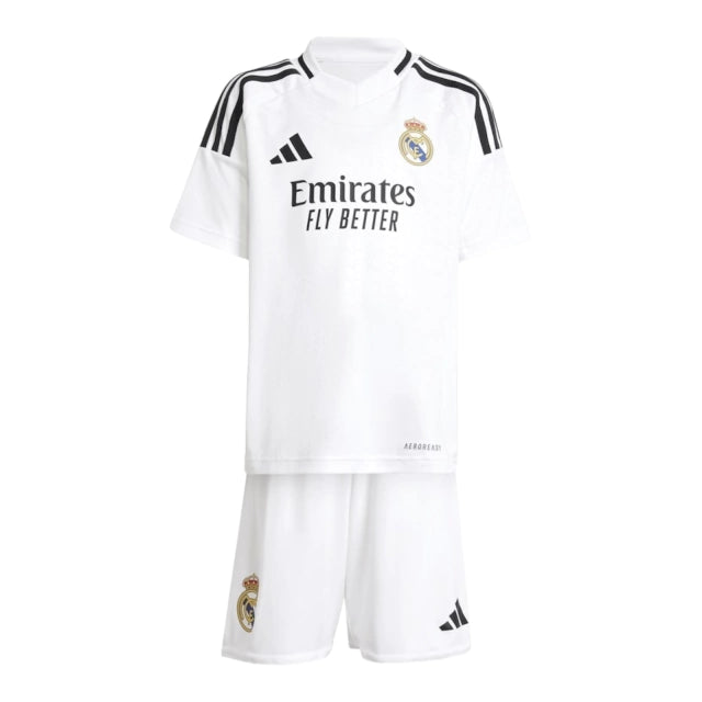 Pronta-Entrega - Conjunto Infantil Real Madrid Home 2024