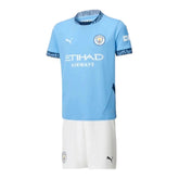 Pronta-Entrega - Conjunto Infantil Manchester City Home 2024