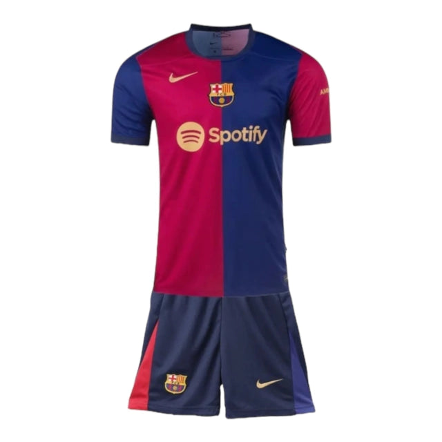 Pronta-Entrega - Conjunto Infantil Barcelona Home 2024