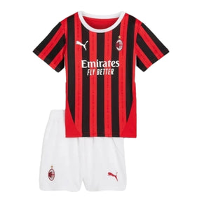 Pronta-Entrega - Conjunto Infantil AC. Milan Home 2024