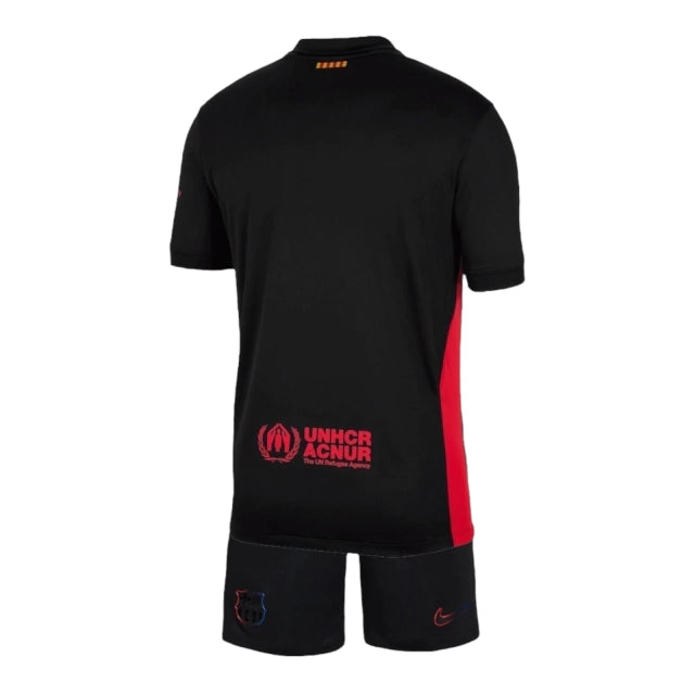 Pronta-Entrega - Conjunto Infantil Barcelona Away 2024