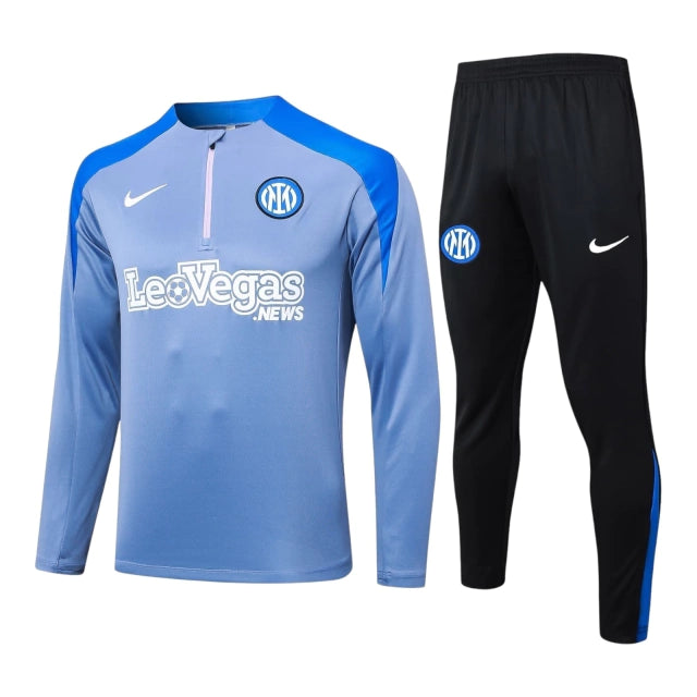 Conjunto Inter de Milão 2024 - Azul e Preto