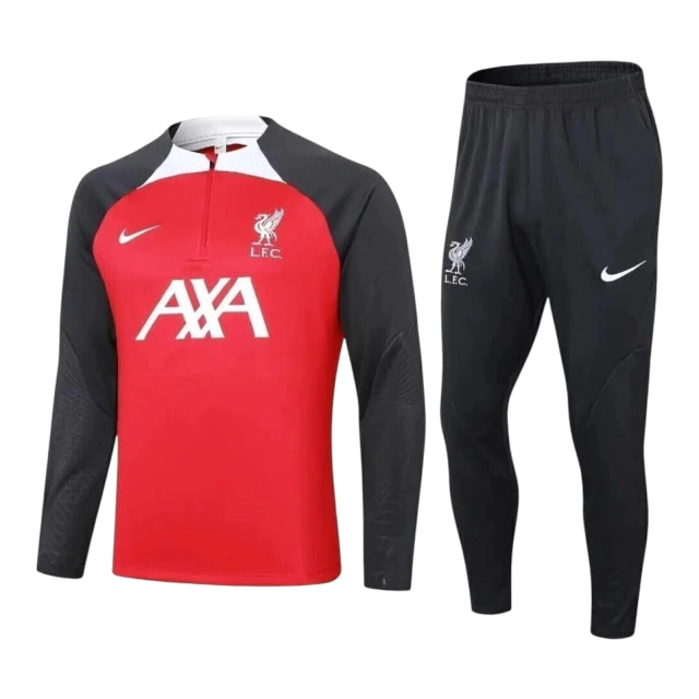 Conjunto Liverpool 2024 - Vermelho e Cinza