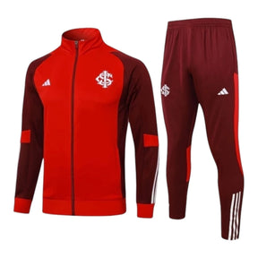 Conjunto Internacional 24/25 - Masculino - Vermelho com Zíper