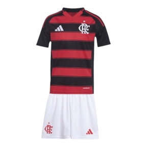 Pronta-Entrega - Conjunto Infantil Flamengo Home 2025