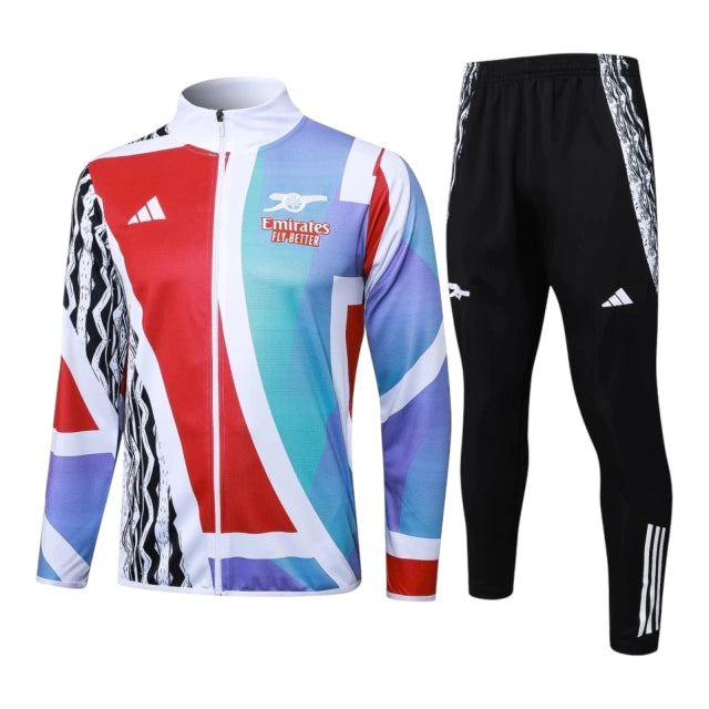 Conjunto Arsenal 2024 - Multicolor com Zíper