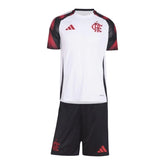 Pronta-Entrega - Conjunto Infantil Flamengo Away 2025