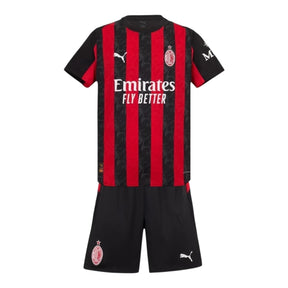 Pronta-Entrega - Conjunto Infantil AC. Milan Home 2025