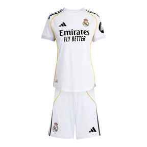 Pronta-Entrega - Conjunto Infantil Real Madrid Home 2025