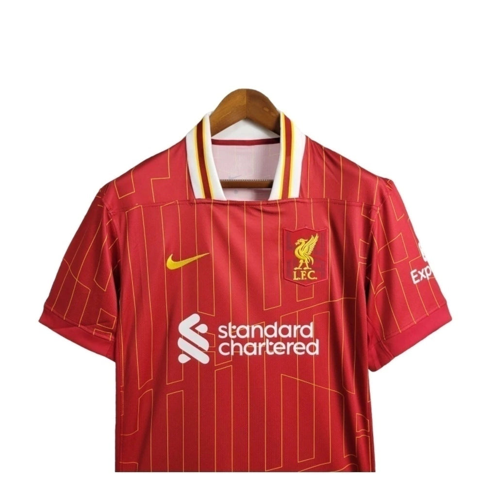 Camisa Liverpool I (Home) 24/25 - Torcedor Masculina - Vermelho