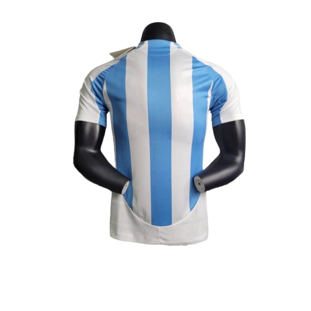 Camisa Seleção da Argentina I (Home) 24/25 - Jogador Masculina - Branco e Azul