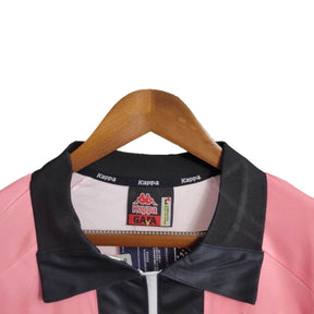 Camisa Manga Longa Retrô Juventus II (Away) 97/98 - Torcedor Masculina - Rosa