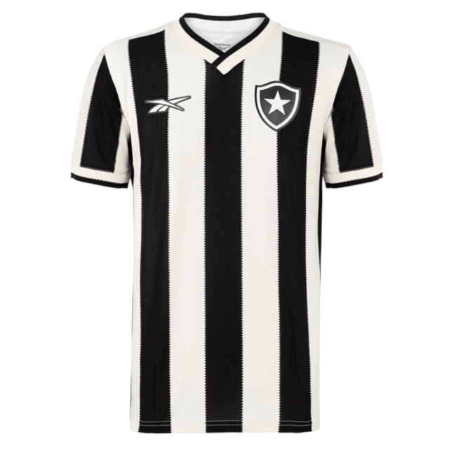 Camisa Botafogo I 24/25 - Torcedor Masculina - Preto e Branco