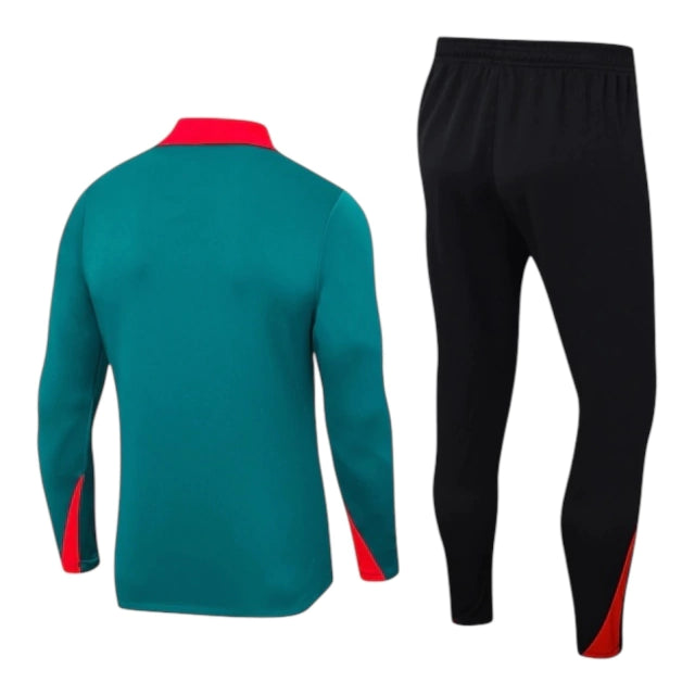 Conjunto Liverpool 2024 - Verde e Preto