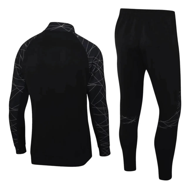 Conjunto PSG 23/24 - Masculino - Preto com Zíper