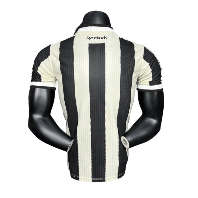 Camisa Botafogo I 24/25 - Jogador Masculina - Preto e Branco