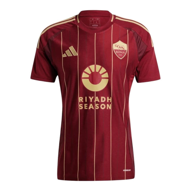 Camisa Roma I (Home) 24/25 - Torcedor Masculina - Vinho