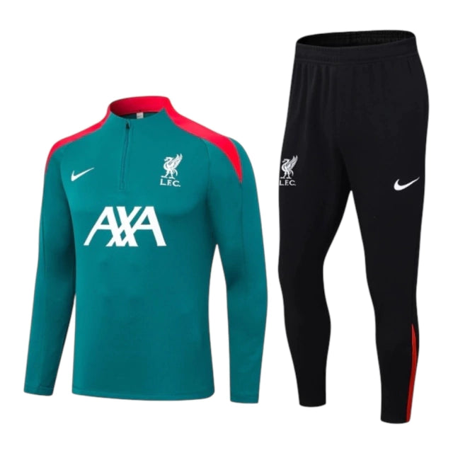 Conjunto Liverpool 2024 - Verde e Preto