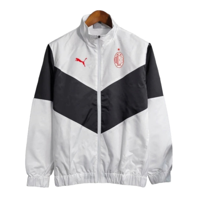 Jaqueta Corta-Vento Milan 23/24 - Masculina - Branco - Manto Elegante