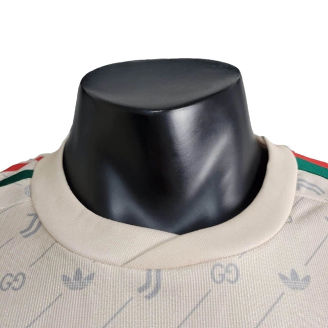 Camisa Juventus Edição Especial GUCCI 24/25 - Jogador Masculina - Bege