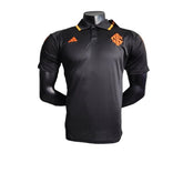 Camisa Polo Internacional 23/24 - Torcedor Masculina - Preto - Manto Elegante