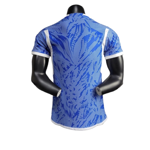 Camisa Seleção do Japão Edição Especial 24/25 - Jogador Masculina - Azul e Branco