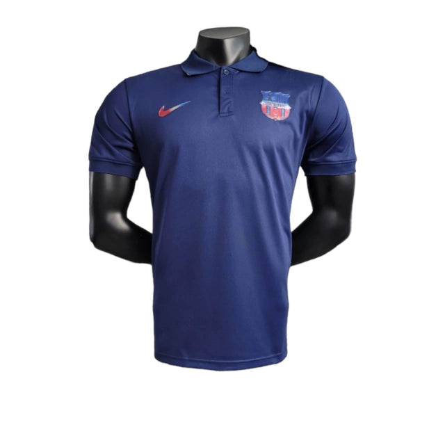 Camisa Polo Barcelona 23/24 - Torcedor Masculina - Azul Marinho - Manto Elegante