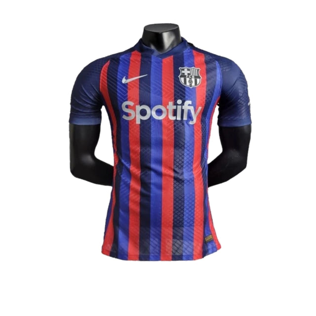 Camisa Barcelona Edição Especial 24/25 - Jogador Masculina - Azul e Vermelho