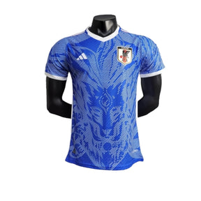 Camisa Seleção do Japão Edição Especial 24/25 - Jogador Masculina - Azul e Branco