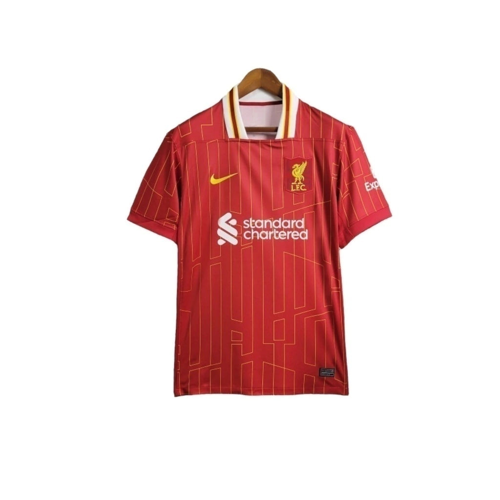 Camisa Liverpool I (Home) 24/25 - Torcedor Masculina - Vermelho