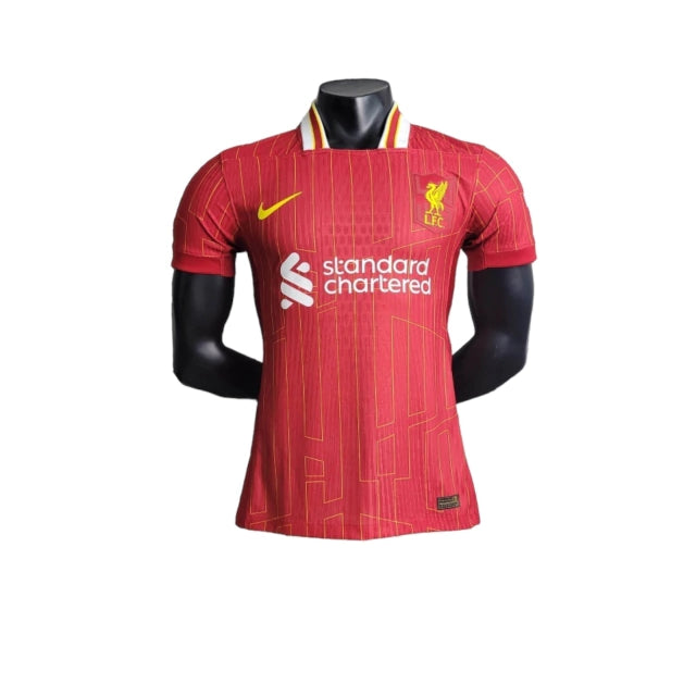 Camisa Liverpool I (Home) 24/25 - Jogador Masculina - Vermelho