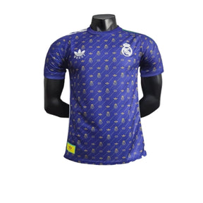 Camisa Real Madrid Edição Especial GUCCI 24/25 - Jogador Masculina - Azul