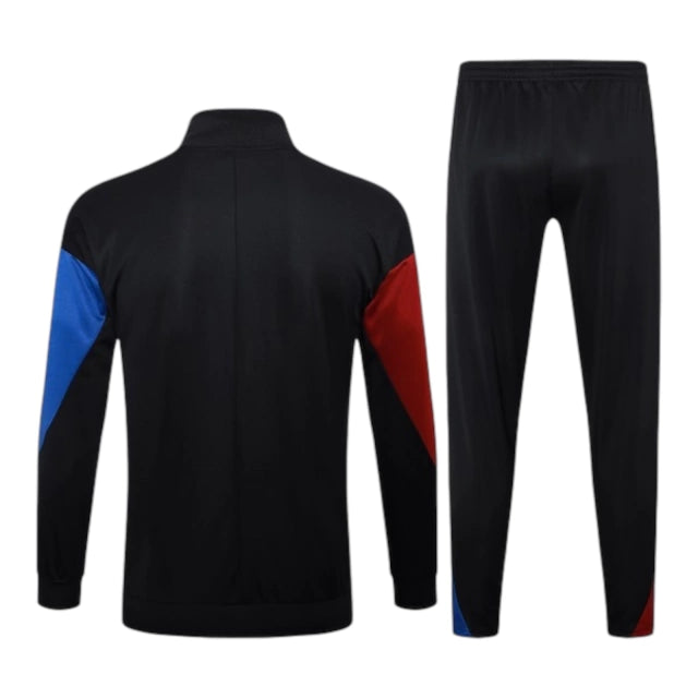 Conjunto Barcelona 2024 - Preto com Zíper