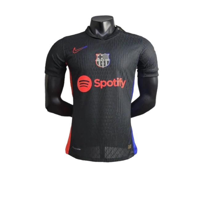 Camisa Barcelona II (Away) 24/25 - Jogador Masculina - Preto