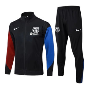 Conjunto Barcelona 2024 - Preto com Zíper