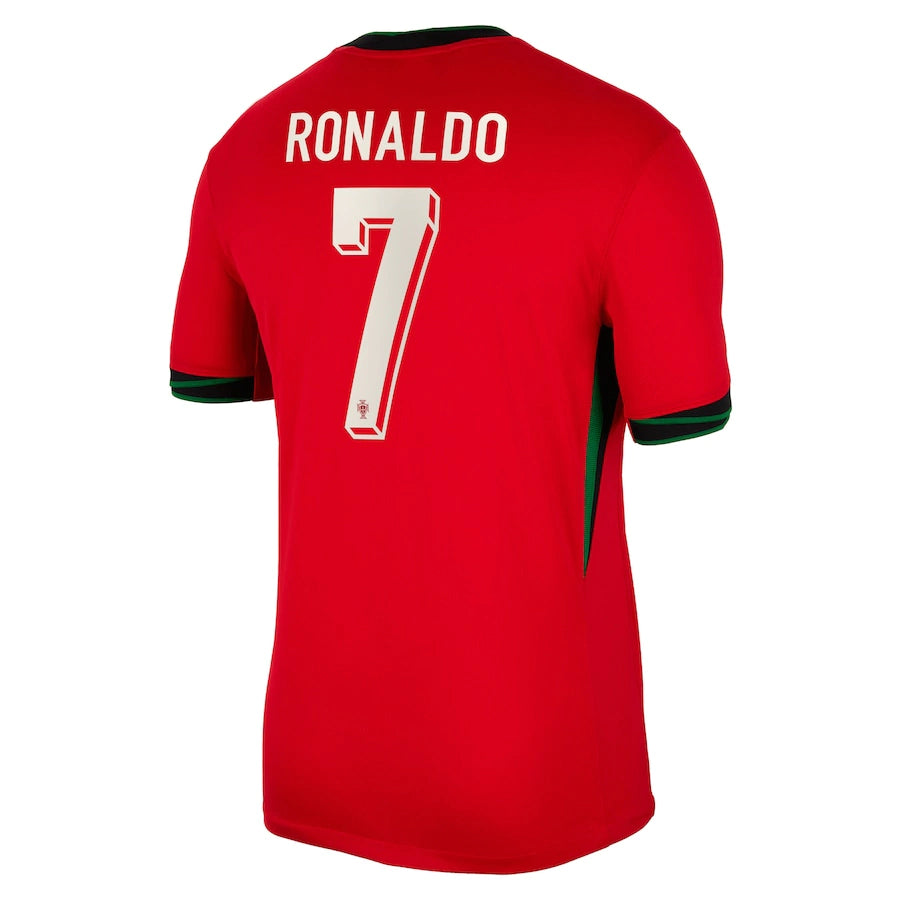 Camisa Seleção de Portugal I (Home) 24/25 - Torcedor Masculina - Vermelho - Manto Elegante