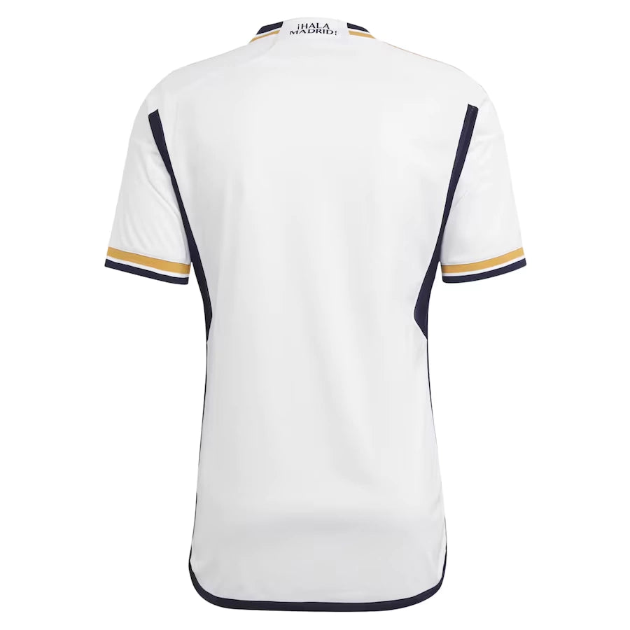 Camisa Real Madrid I (Home) 23/24 - Torcedor Masculina - Branco - Manto Elegante