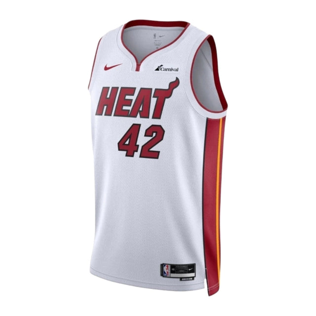 Camiseta Regata Miami Heat 23/24 - Masculina - Branco