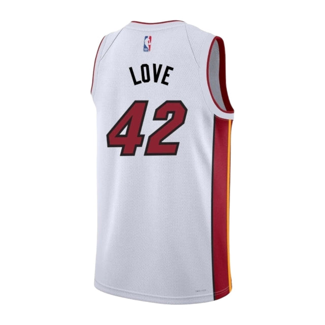 Camiseta Regata Miami Heat 23/24 - Masculina - Branco