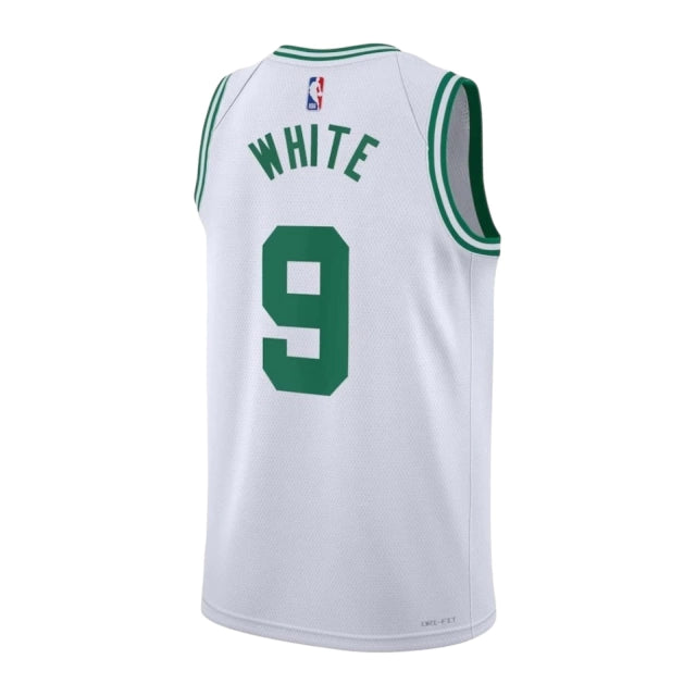 Camiseta Regata Boston Celtics 23/24 - Masculina - Branco e Verde