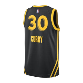 Camiseta Regata Golden State Warriors 23/24 - Masculina - Preto e Amarelo